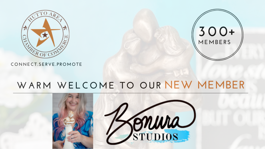 Bonura Studios joins the Hutto Area Chamber of Commerce as the newest member.